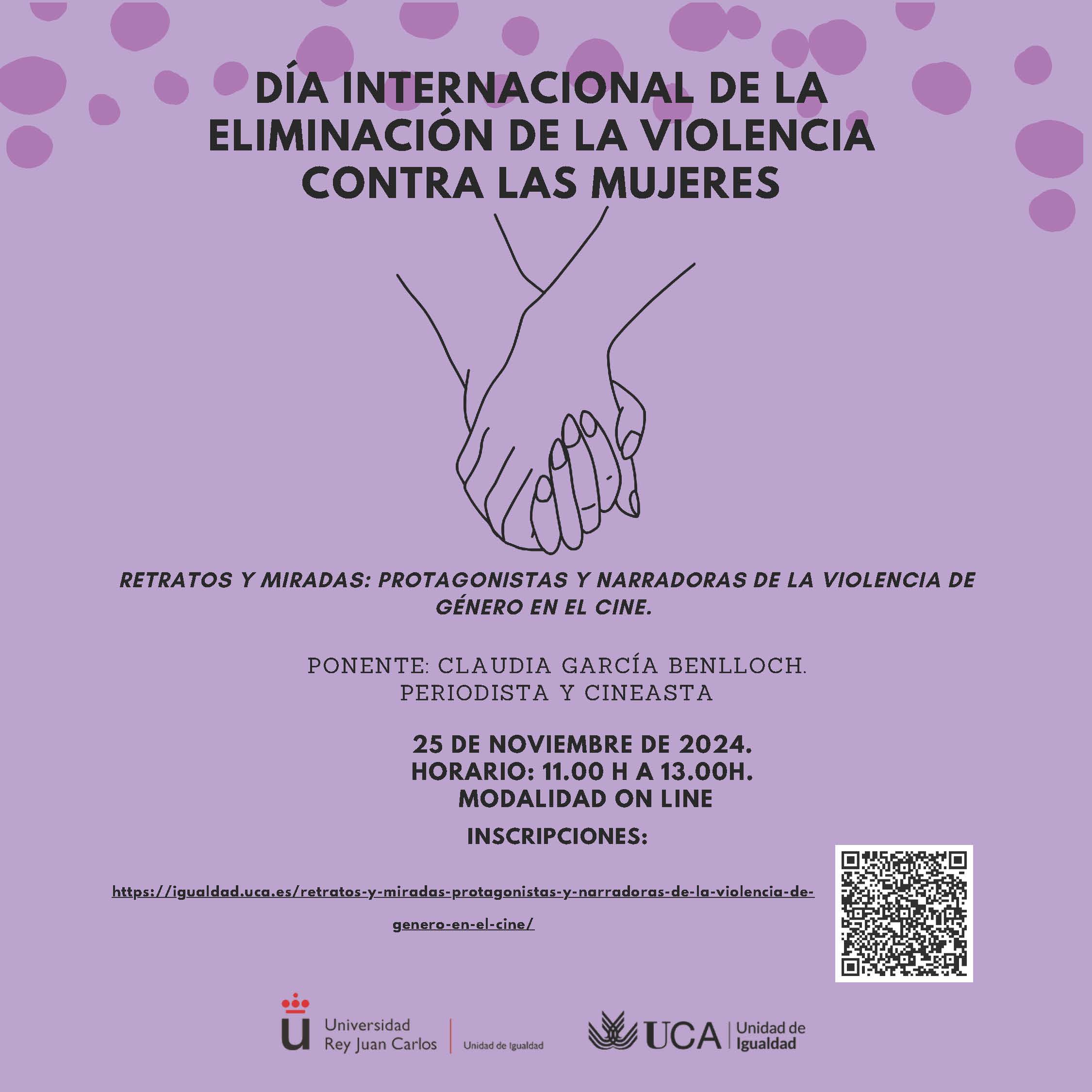 Día internacional de eliminación de violencia contra las mujeres