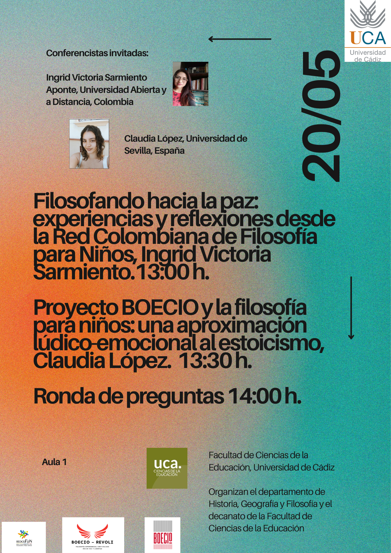 Filosofando hacia la paz: experiencias y reflexiones desde la Red Colombiana de Filosofía para Niños.