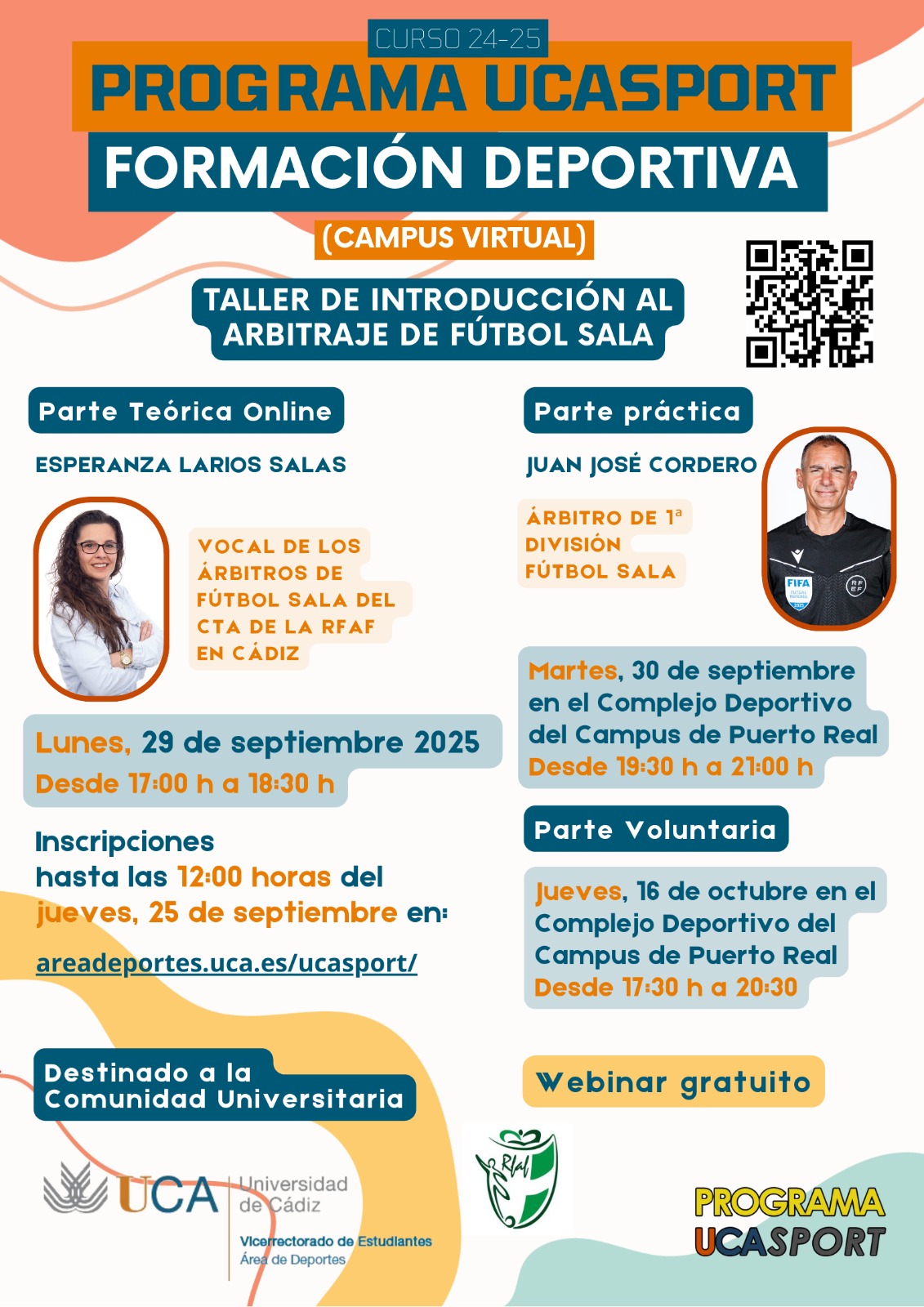 Taller de introducción al arbitraje de fútbol sala